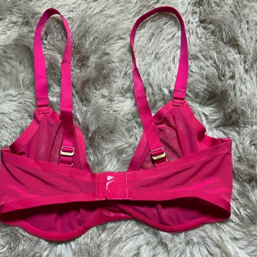 CUUP Fuchsia Mesh Bra